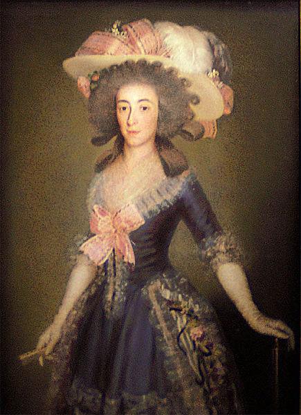 Francisco de Goya Maria Josefa de la Soledad, Countess of Benavente, Duchess of Osuna oil painting image